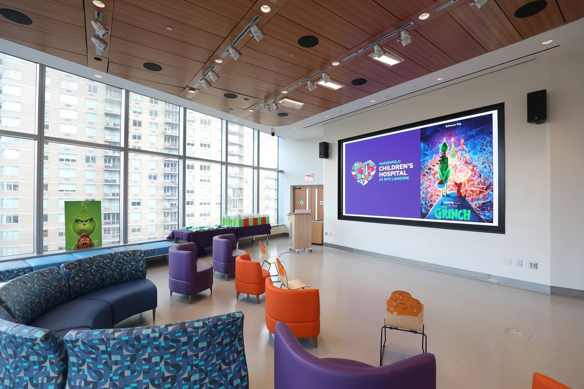 Skyline Studio at Hassenfeld Children’s Hospital